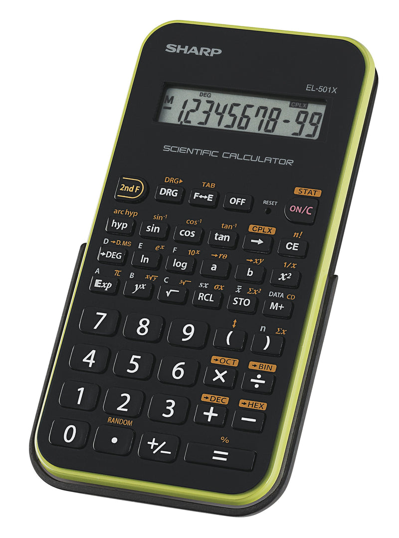 Sharp EL-501XBGR Scientific Calculator