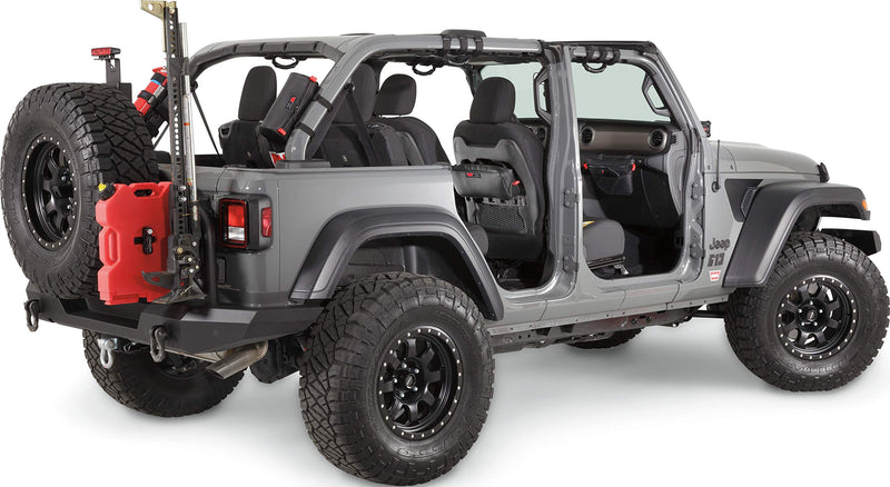 WARN 102657 Epic Trail Gear: Premium Roll Cage/Bar Fire Extinguisher Holder