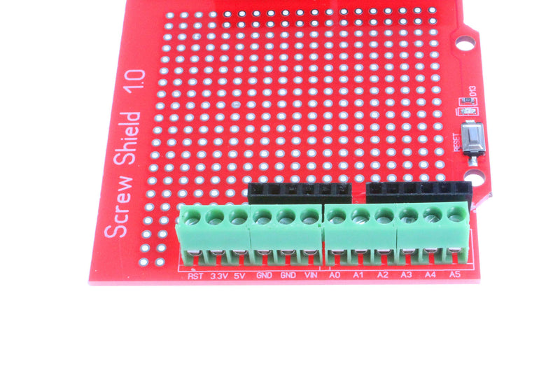 NOYITO Proto Screw Shield Assembled Terminal Point Prototype Expansion Board Opening Source Reset Button PCB Bare Board