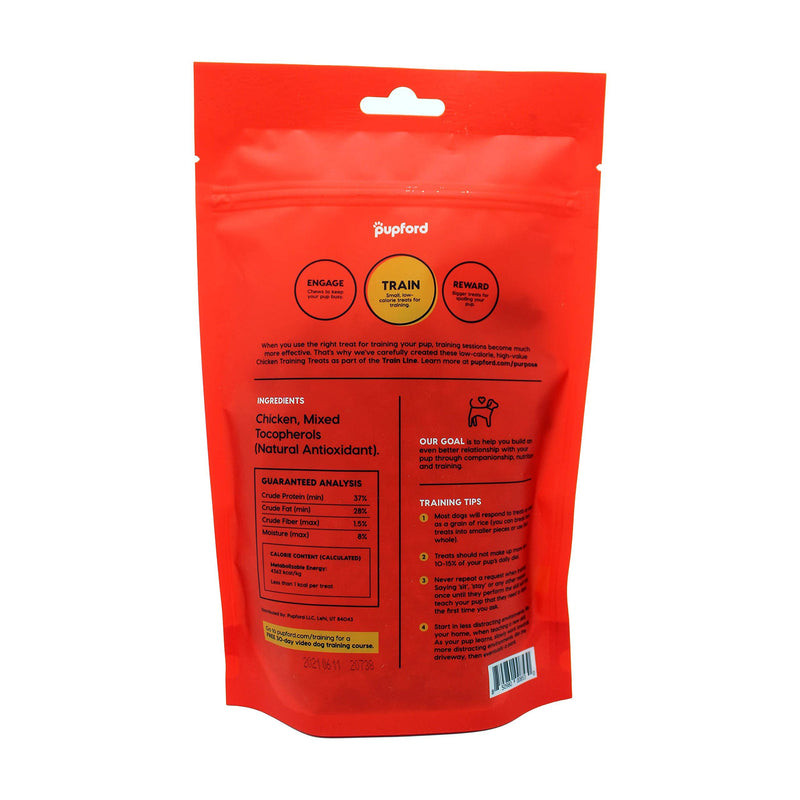 Freeze-Dried Training Treats from Pupford - 475+ Treats Per Bag, Low Calorie, The Perfect High Value Training Reward (Comes in Beef Liver & Sweet Potato) (Chicken) Chicken