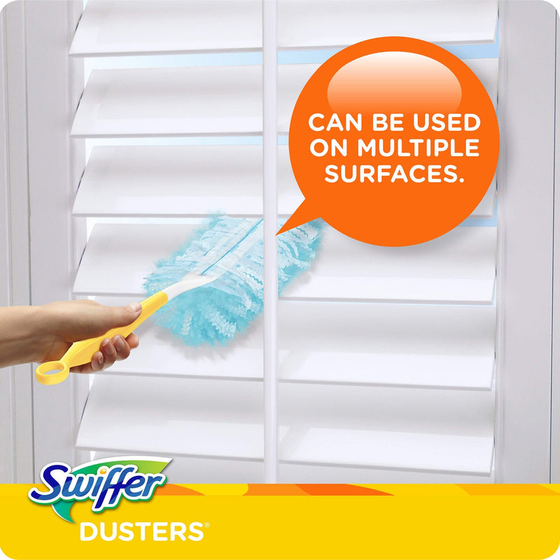 Swiffer Dusters Surface Refills, Ceiling Fan Duster, Unscented, 18 Count 18 Count (Pack of 1)