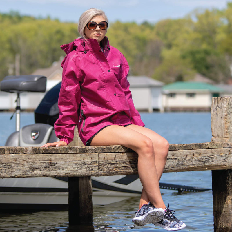 FROGG TOGGS Women's Classic All Purpose Rain Suit Small Black/Black