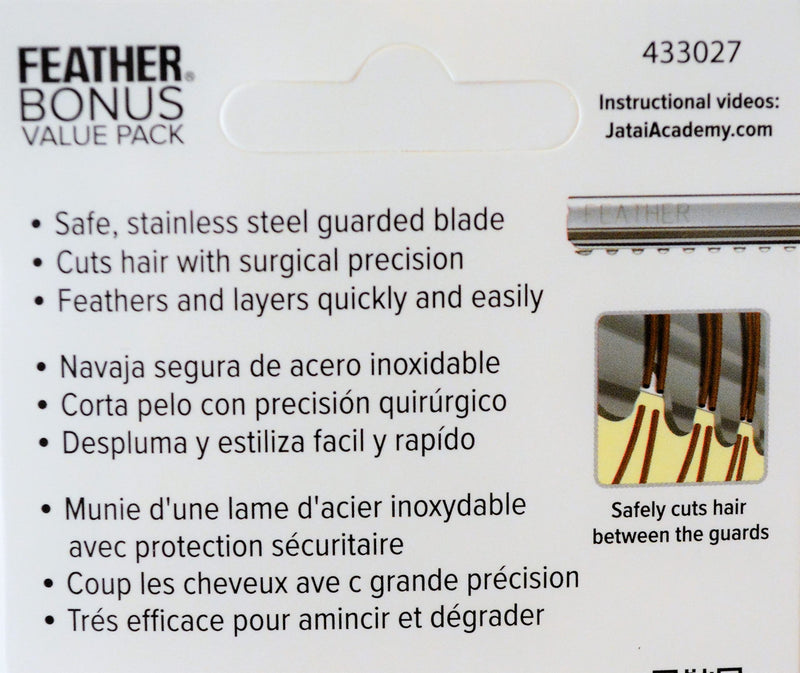Jatai Feather Styling Razor Replacement Blades - 30 count