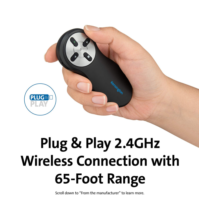 Kensington Wireless Presenter - Presentation Remote (K33271WW) No Pointer