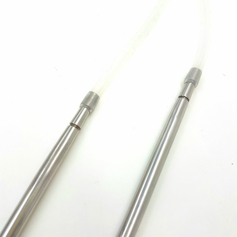 PerfectPrime PT1302, 304 Stainless Steel Static Tube, 130 x 60 mm (5.13" x 2.34") Length 2 x Static Tube