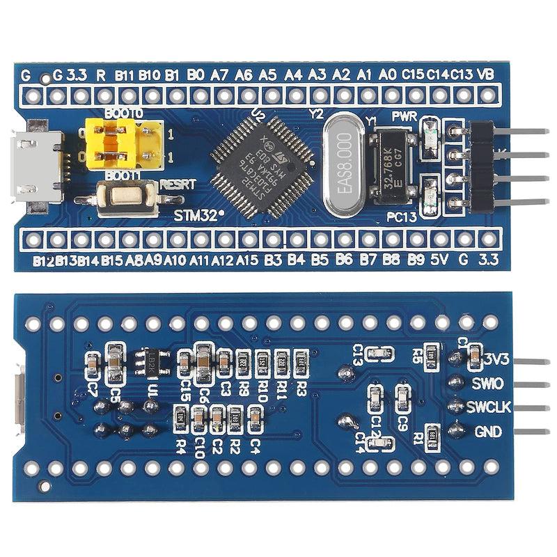 Alinan 3pcs STM32F103C8T6 Minimum System Development Board with Imported Chip STM32 ARM Core Learning Board Module for Arduino