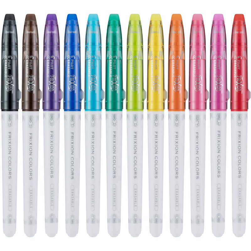 PILOT FriXion Colors Erasable Marker Pens, Bold Point, Assorted Color Inks, Tub of 36 (8032) Pack of 36