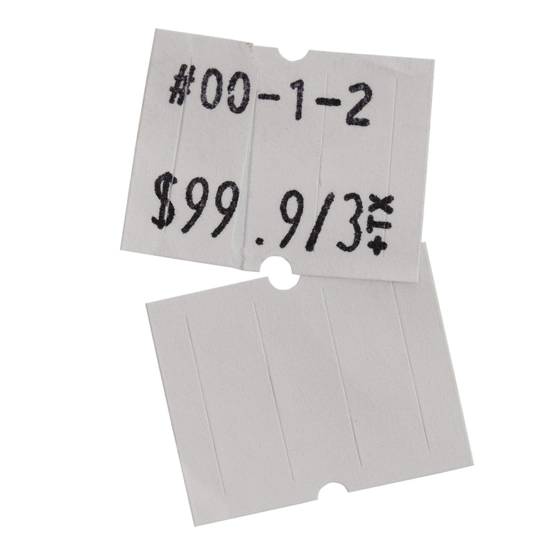 Freezer Adhesives Perco Two Line White Labels - 1 Sleeve, 6000 Labels