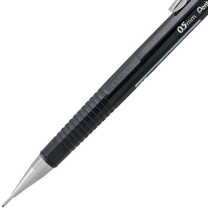 Pentel P205BP2-K6 Sharp Mechanical/Automatic Pencil, 0.5mm, Black, 2 Count (Pack of 1) - Packaging May Vary 2 Count (Pack of 1)