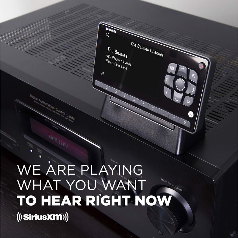 SiriusXM Onyx EZR Satellite Radio with Home Kit, Get 12 Months for $99 or Your First 3 Months Service Free w/ Subscription â€“ Enjoy SiriusXM on your Home Stereo or Powered Speakers Satellite Radio + Home Kit