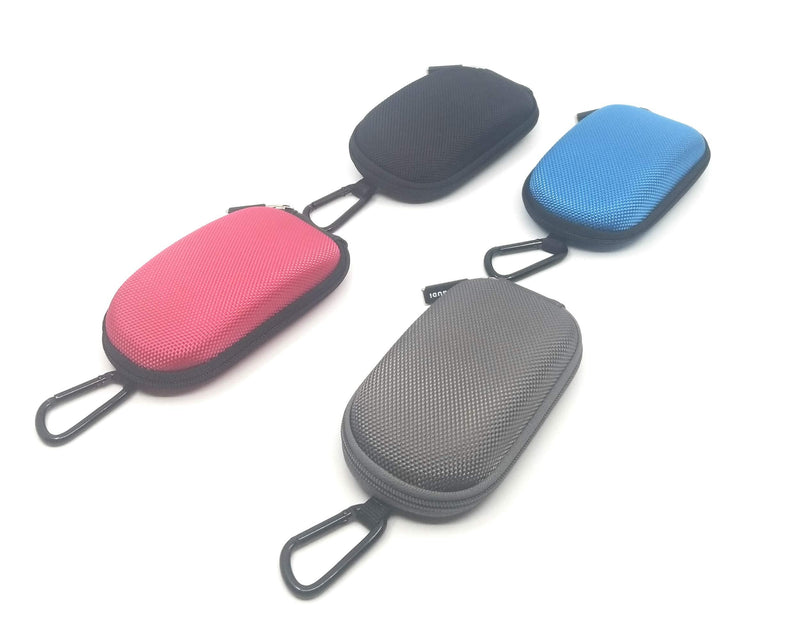 CASEBUDi Tough Travel Carrying Case for Apple Magic Mouse 1 and 2 | Hard Shell Ballistic Nylon (Black) Black