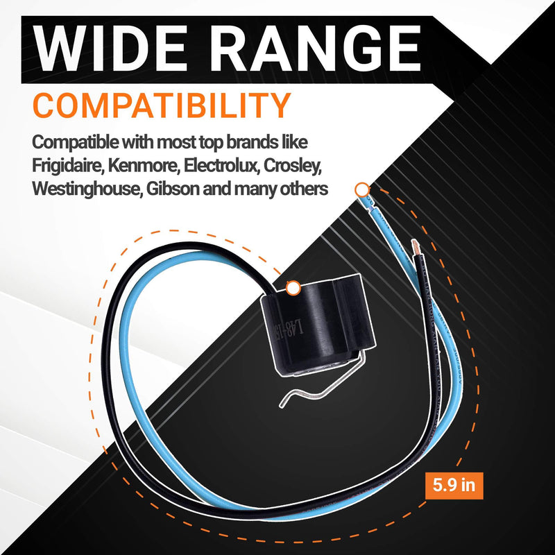 5303918214 Refrigerator Defrost Thermostat Kit by Blue Stars - Exact Fit for Frigidaire Kenmore Electrolux Refrigerators - Replaces 75303918214 892545 AP2150145 PS469522