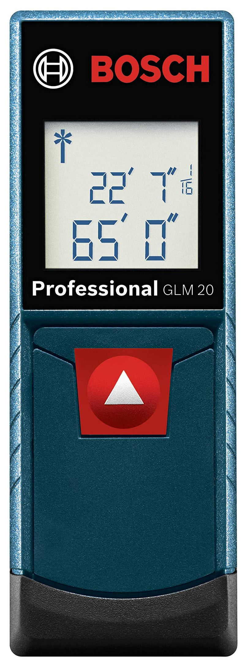 Bosch GLM20 Blaze 65ft Laser Distance Measure With Real Time Measuring