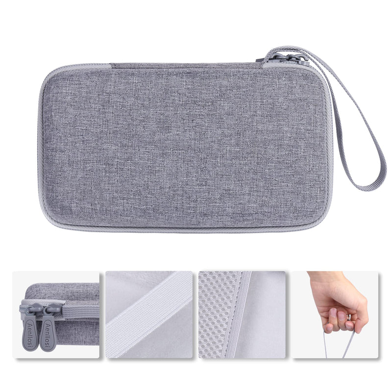Aenllosi Hard Case Compatible with GQ GMC-500 Plus/EMF-390/GMC-600 Plus Geiger Counter/Dosimeter/Radiation Meter/Radiometer, Case Only for GQ GMC-500 Plus