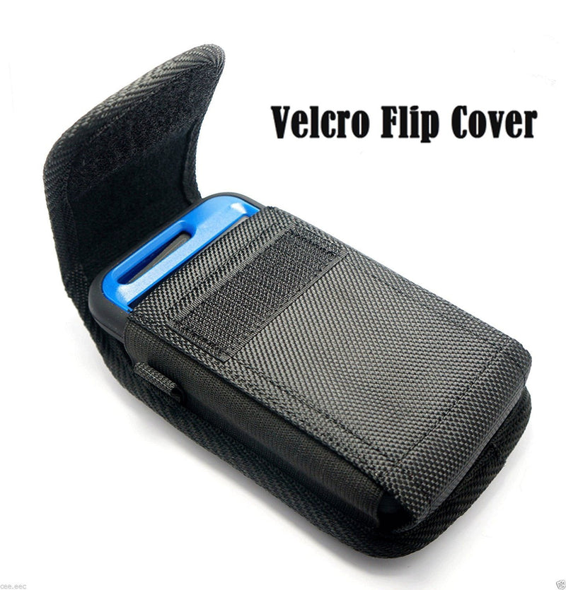 AISCELL Metal Clip Tactical Holster ,Rugged Nylon Pouch Belt Case for Iphone 12 Pro Max,11, 11 Pro Max, Xs Max, Xr, 8 Plus ,7 Plus, 6S 6 Plus with Hybrid Armor Protective Cover ,Waterproof Case ,Battery Case on