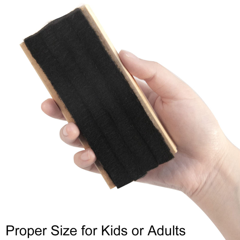 Chalkboard Eraser - Campus Style Pine Wood Blackboard Cleaner Engravable College Styled DIY Gift 1 Pcs