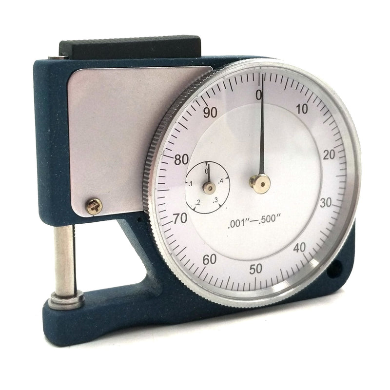 HFS (R) Thickness GAGE DIAL Micrometer Caliper Scope Sheet Paper (0.5"x0.001" Mechanical) 0.5"x0.001" Mechanical