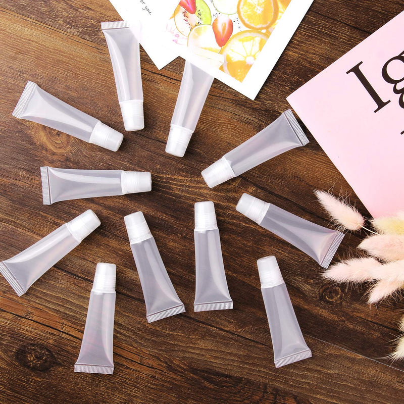 40Pcs 10ml Empty Tubes Lip empty lip gloss containers for Lip Gloss Balm Cosmetic by HRLORKC