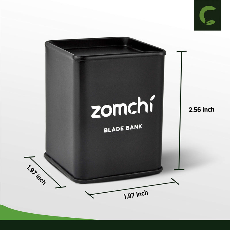 Zomchi Razor Blade Bank for Safety Razor Blade Storagement, Used Double Edge Safety Razor Blade Disposal Case