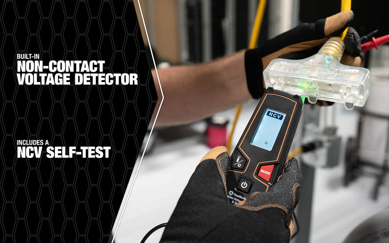 Southwire - 65112140 41171N Precision Voltage Detector & Tester CMPCT w/ GFCI Tester