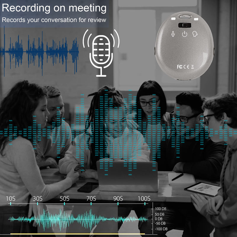 8GB Voice Recorder,Voice Activated Recording Device with MP3 Player for Lecures,Meeting,Interviews,USB Files Transfer & Charge
