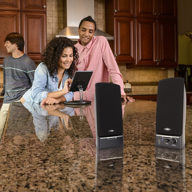 Cyber Acoustics CA-2014 multimedia desktop computer speakers
