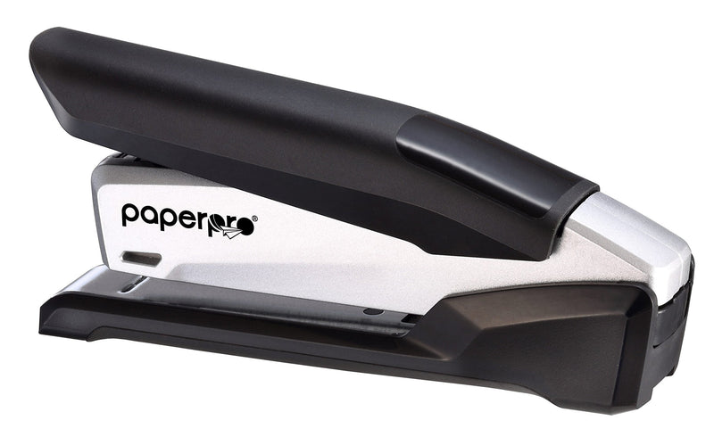PaperPro - 1115 - inPOWER+ 28 Premium Stapler with Built-in Staple Remover, 28 Sheets, Full-Strip, Black/Silver