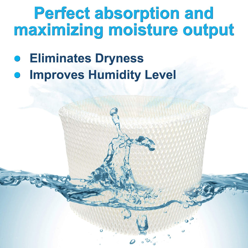 HQRP Wick Filter Compatible with Kenmore Sears Maf2, Ef2, 15508, 03215508000p; 15408, 154080, 17006, 29706 Humidifier