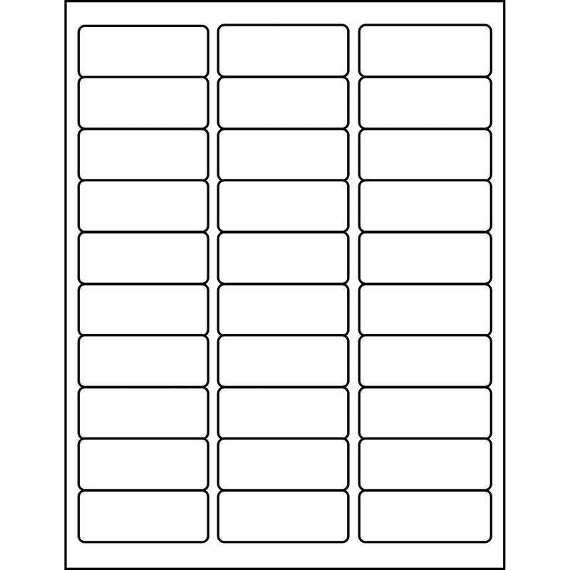 Business Source Green Fluorescent Laser Labels - Pack of 750