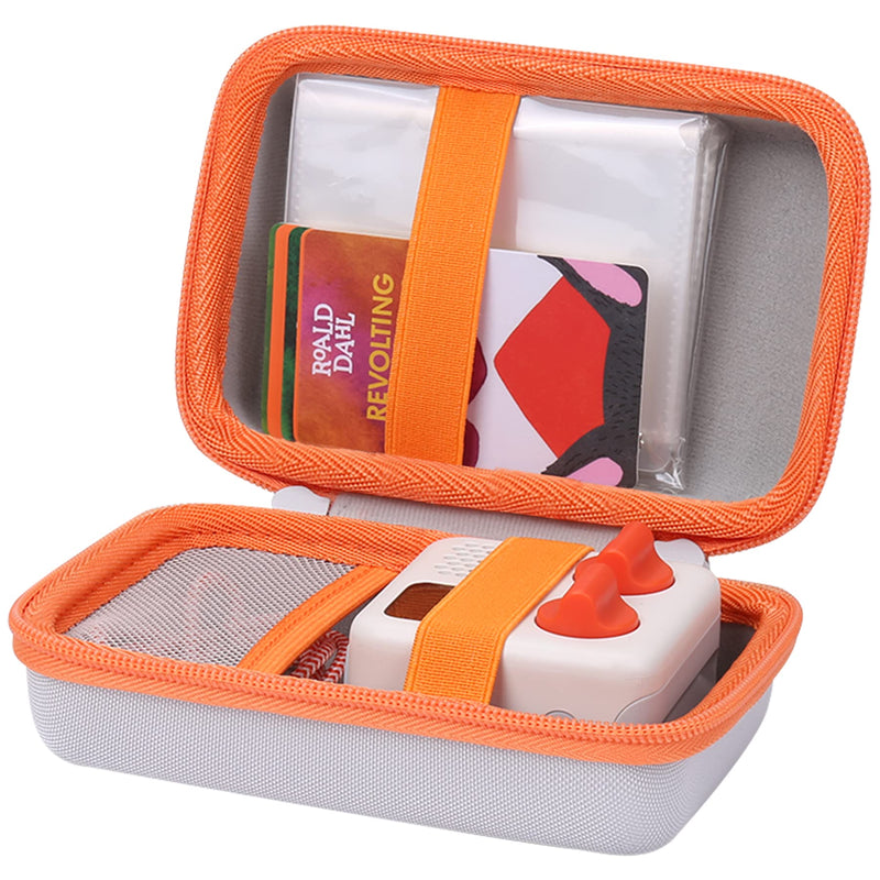 Aenllosi Hard Carrying Case Compatible with Yoto Mini Kids Audio Music Player Children’s Speaker Plays Audiobook and Cards Card Case Hold up to 36 Yoto Cards for Yoto Mini Player