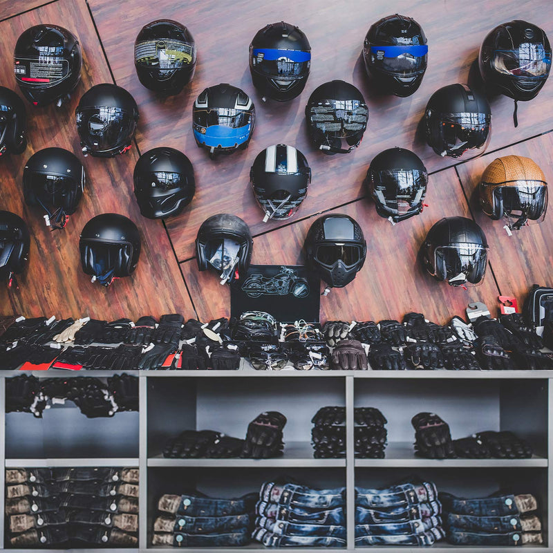 Motorcycle Accessories,HAINANSTRY Helmet Holder Helmet Hanger Rack Wall Mounted Hook for Coats, Hats, Caps - Upgraded 1 Helmet Hanger