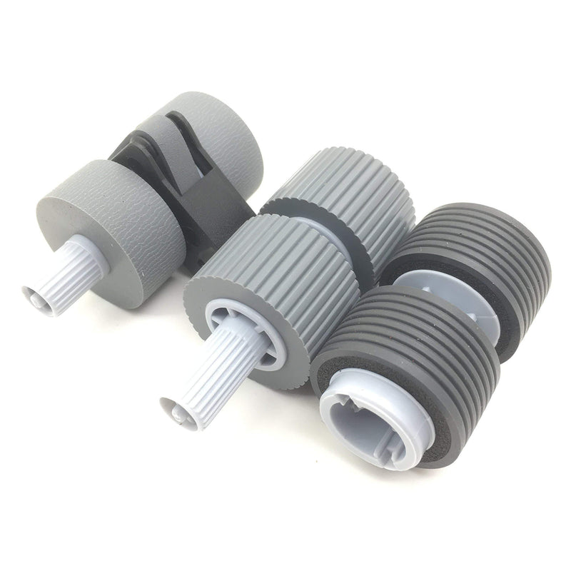 OKLILI PA03338-K011 PA03576-K010 PA03338-K010 Pick Pickup Roller Brake Roller Compatible with fi-6770 fi-6670 fi-6770A fi-5750C fi-5650C fi-5750 fi-5650 fi-6750 fi-6750S