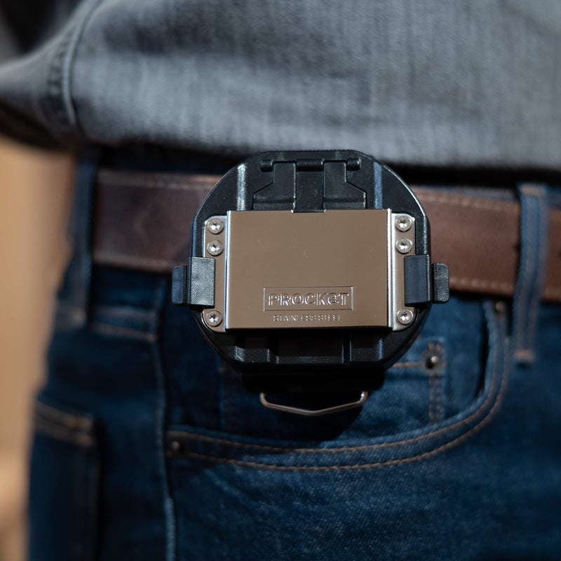 PROCKET Universal Locking Tape Measure Holder