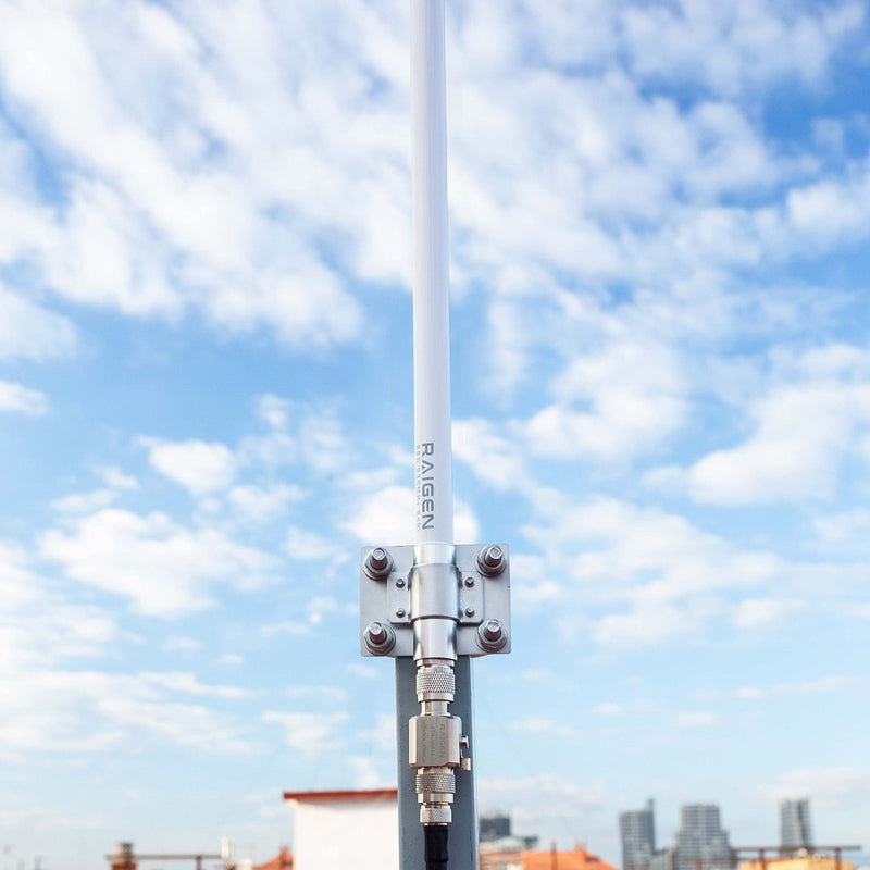 Helium Antenna Mast Mount for Pole Mounting Fixed U-Bolt Clamp Hardware Bracket Outdoor Roof Lora Hotspot Mining RAK Bobcat Nebra Sensecap Synchrobit MNTD (Antenna Plate Pole Mount) Antenna Plate Pole Mount