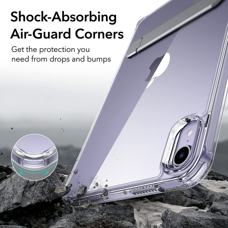 ESR for iPad Mini 6 Case, iPad Mini 6th Generation Case with Stand(8.3 inch, 2021), 3 Stand Modes, Slim and Light, Yellowing Resistant, Boost Kickstand Case, Clear