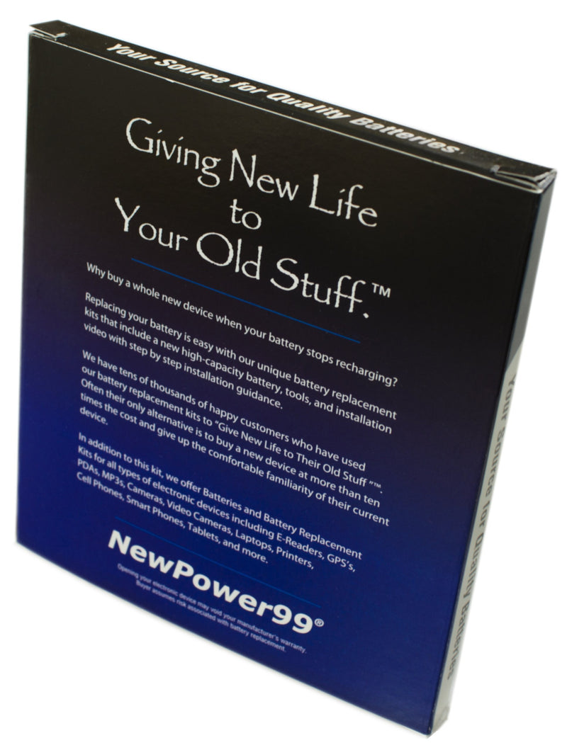 NewPower99 Battery Kit for Samsung Galaxy Tab 4 10.1 SM-T530NU with Tools, Video Instructions, Long Life Battery