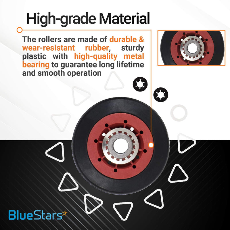 Ultra Durable 4392067RC 27-inch Dryer Repair Kit Replacement by Blue Stars - Exact Fit for Whirlpool & KitchenAid Dryers - Replaces 4392067RC 4392067VP 587637 80047 AP3109602