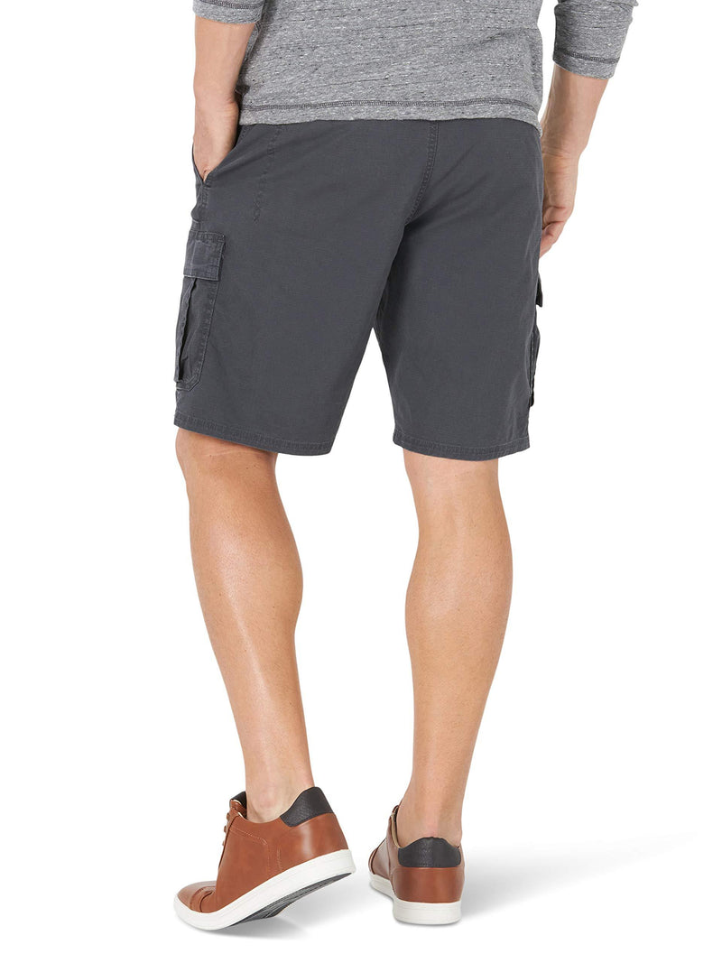 Wrangler Authentics Men's Classic Relaxed Fit Stretch Cargo Short 30 Anthracite