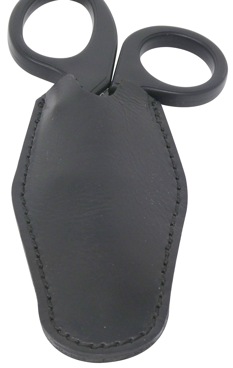 HipClip Handmade Leather Holster for Trauma Shears - Premium AMBIDEXTROUS Clip-on EMT/Nurse Trauma Shears case - Holster