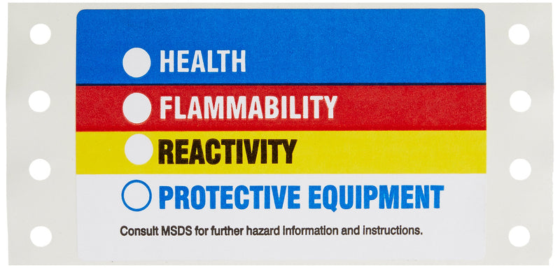 Brady 99194 Small Hmig Labels (Reactivity)