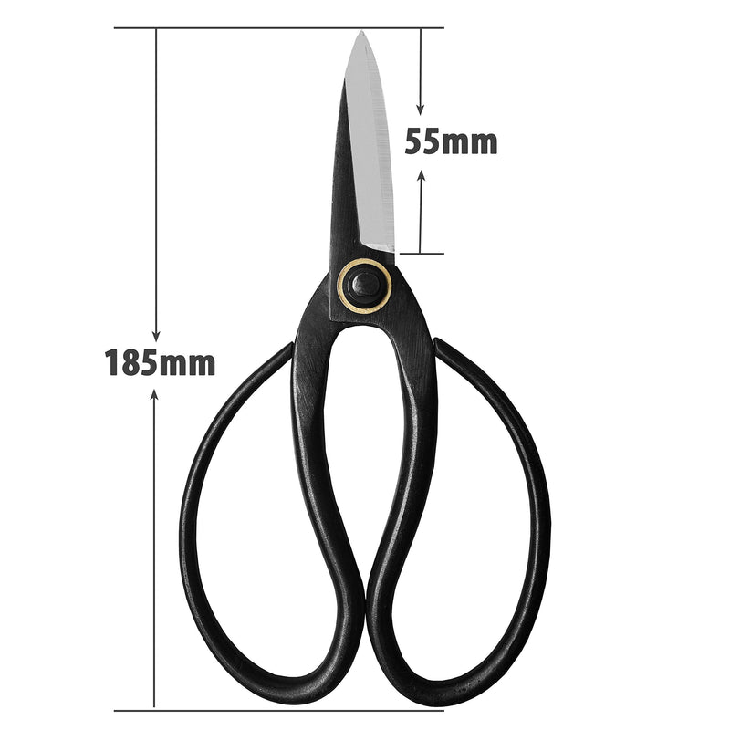 Gonicc Professional 7.3" Bonsai Scissors(GPPS-1012), For Arranging Flowers, Trimming Plants, For Grow Room or Gardening, Bonsai Tools. Garden Scissors Loppers.