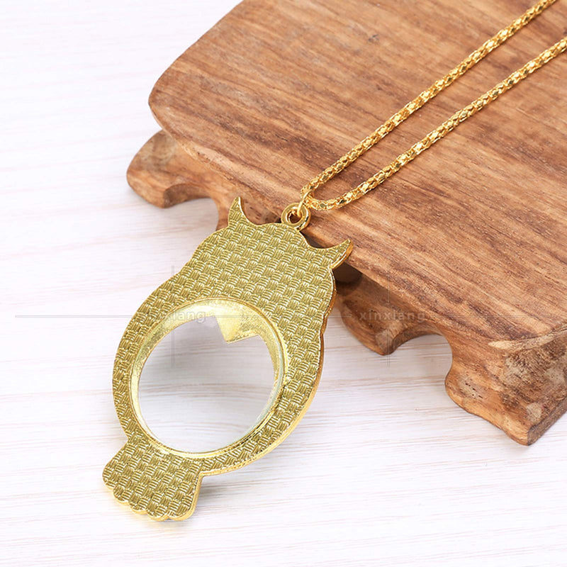 Magnifying Glass with Chain Cute 10X Magnifying Glass, for Children The Elderly