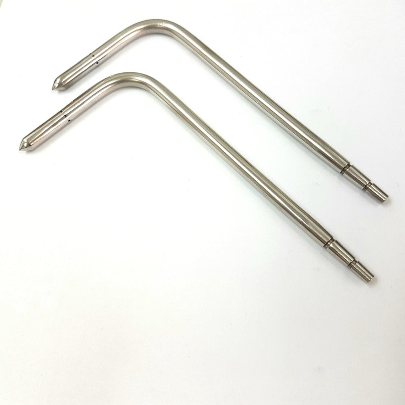 PerfectPrime PT1302, 304 Stainless Steel Static Tube, 130 x 60 mm (5.13" x 2.34") Length 2 x Static Tube