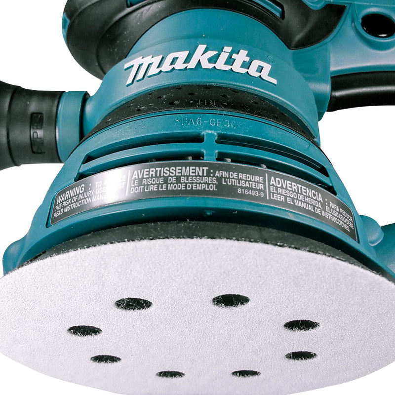 Makita 30 Piece - Multi Grit Sanding Disc Set For 5" Random Orbit Sanders - For Wood, Metal & Plastic - 80, 120 & 240 Grit | 8 Hole Hook-And-Loop Sandpaper 30 Piece | Multi-Grit Sanding Disc Set