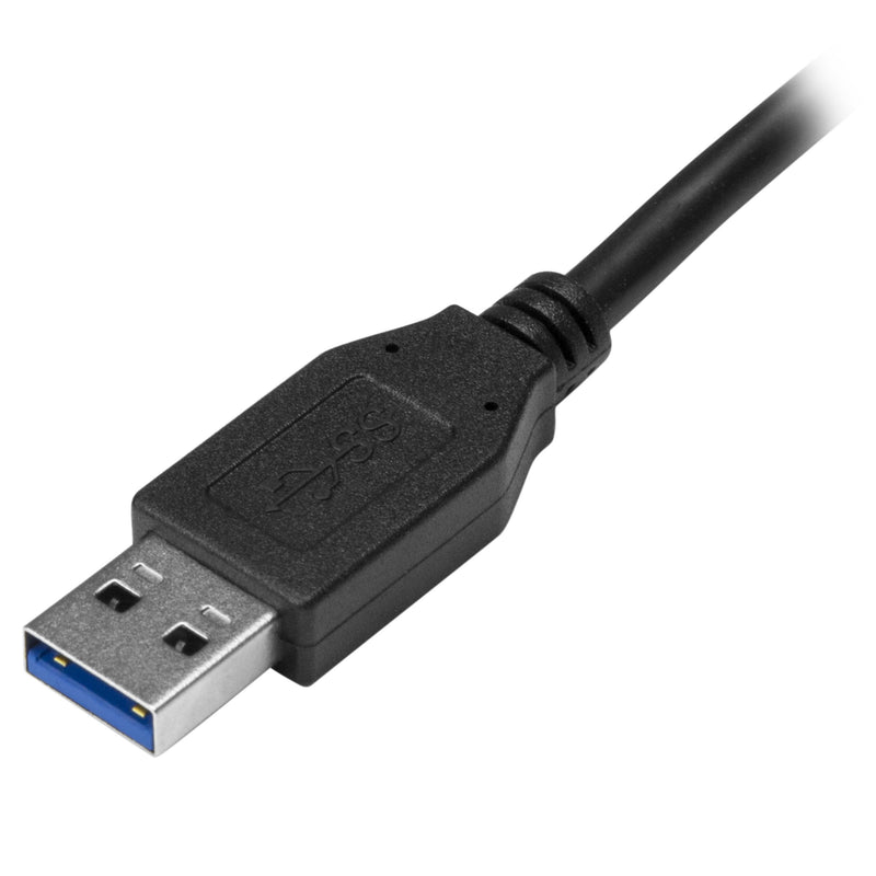 StarTech.com USB to USB C Cable - 3 ft / 1m - 10 Gbps - USB-C to USB-A - USB 2.0 Cable - USB Type C (USB31AC1M),Black USB 3.1 - C to A