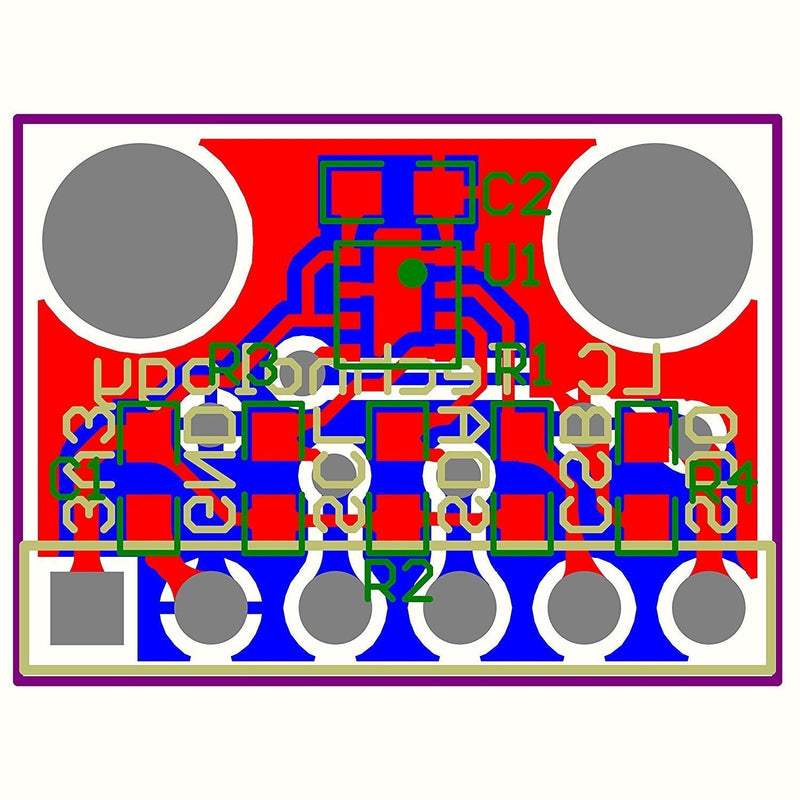 HiLetgo BME280 3.3V Atmospheric Pressure Sensor GY-BME280-3.3 Temperature Humidity Sensor Module for Arduino