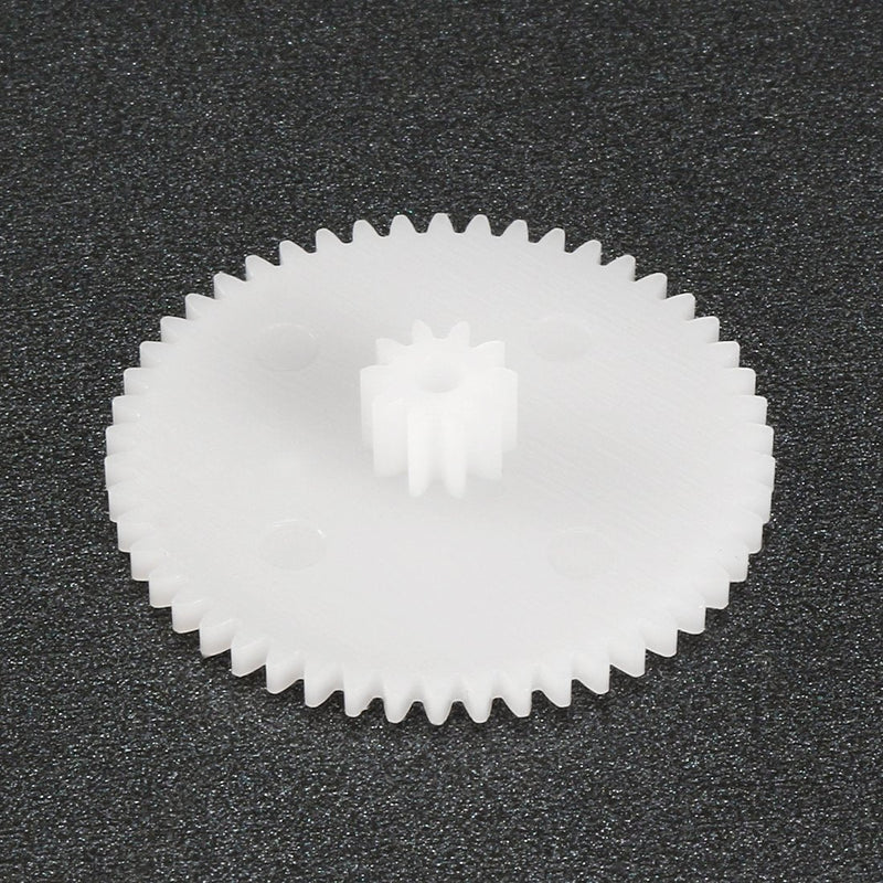 uxcell 50pcs Plastic Gears 50 Teeth Model 50102A Reduction Gear Plastic Worm Gears for RC Car Robot Motor