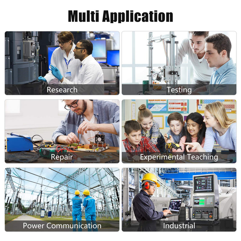 1HZ-500KHZ DDS Functional Signal Generator, Seesii DDS Function Low Frequency Signal Generator Sine/Triangle/Square/Sawtooth Waveform 1HZ-500KHZ