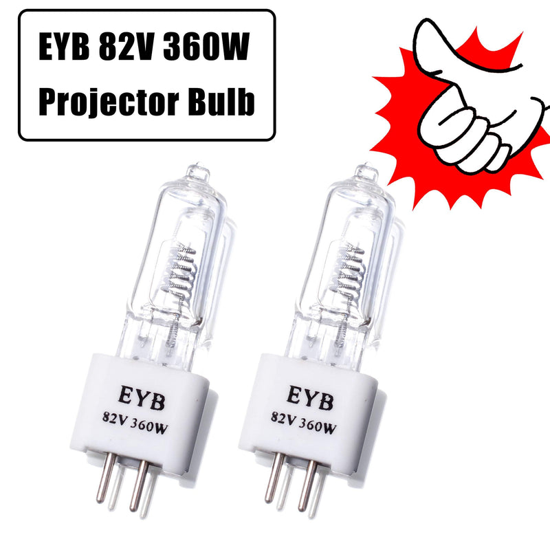 EYB 82V 360W Projector Bulb 4 Pack by Wadoy RSE-57 Compatible with Apollo 15000 15002 15009 A1004 A1005 AL1004 AL1005 Overhead Projector Bi-Pin Based Stage & T3.5 Bulb