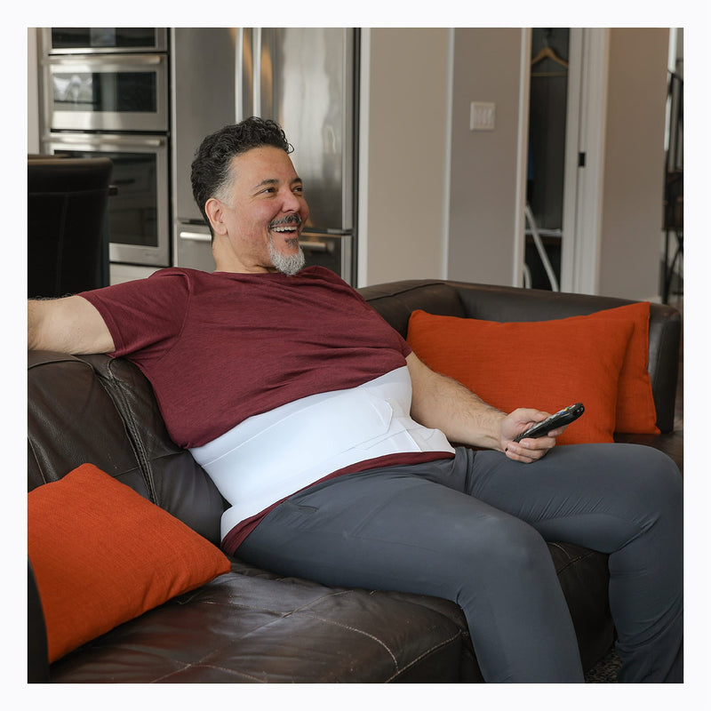 BraceAbility Plus Size 4XL Bariatric Back Brace - XXXXL Big and Tall Lumbar Support Girdle for Obesity Lower Back Pain in Extra Large, Heavy or Overweight Men and Women (Fits 61"-67")